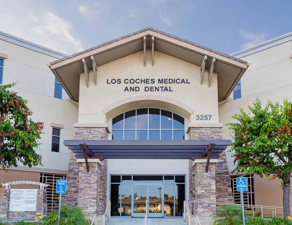 LOS COCHES VILLAGE MEDICAL CENTER 3257 Camino De Los Coches Carlsbad, California 92009 For more information, contact: BOB COWAN +1 760 431 3836 bob.