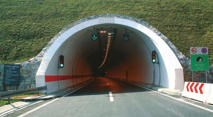Tunel Brinje Tunel Brinje, kojim upravljaju Hrvatske autoceste d.o.o., ovogodišnji je pobjednik EuroTAPovog testiranja.