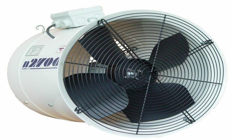 3.5 Primjena ventilatora u staklenicima Dobra cirkulacija zraka oko biljaka je presudna za njihovo zdravlje.