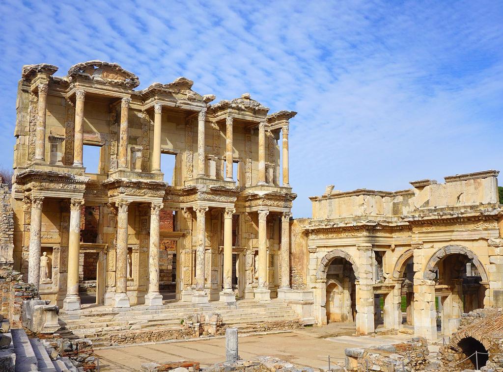 Day 4 - Monday 23rd September 2019 Selcuk - Ephesus (B) This morning enjoy an orientation walk around the village of Selcuk, a sprawling town lying at the base of the ancient Aysoluk Hill fortress.