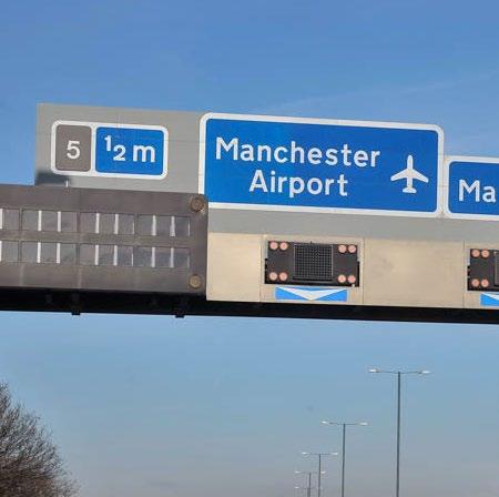 Also within a mile is Manchester Airport the UK s second largest airport,