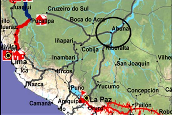 31 EJE VIAL PAITA - TARAPOTO - YURIMAGUAS, PUERTOS, CENTROS PORTO LOGÍSTICOS VELHO E - HIDROVÍAS PERUVIAN COAST CONNECTION HUB: PERU-BRAZIL- BOLIVIA GROUP/S: G2 COUNTRIES: BRAZIL-PERU ESTIMATED