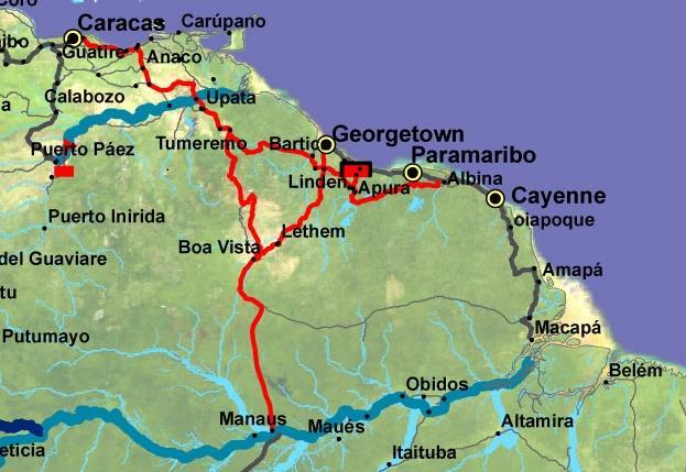 14 REHABILITATION OF THE CARACAS - MANAUS ROAD HUB: GUIANESE SHIELD GROUP/S: G1 COUNTRIES: BRAZIL- VENEZUELA ESTIMATED INVESTMENT: US$350.