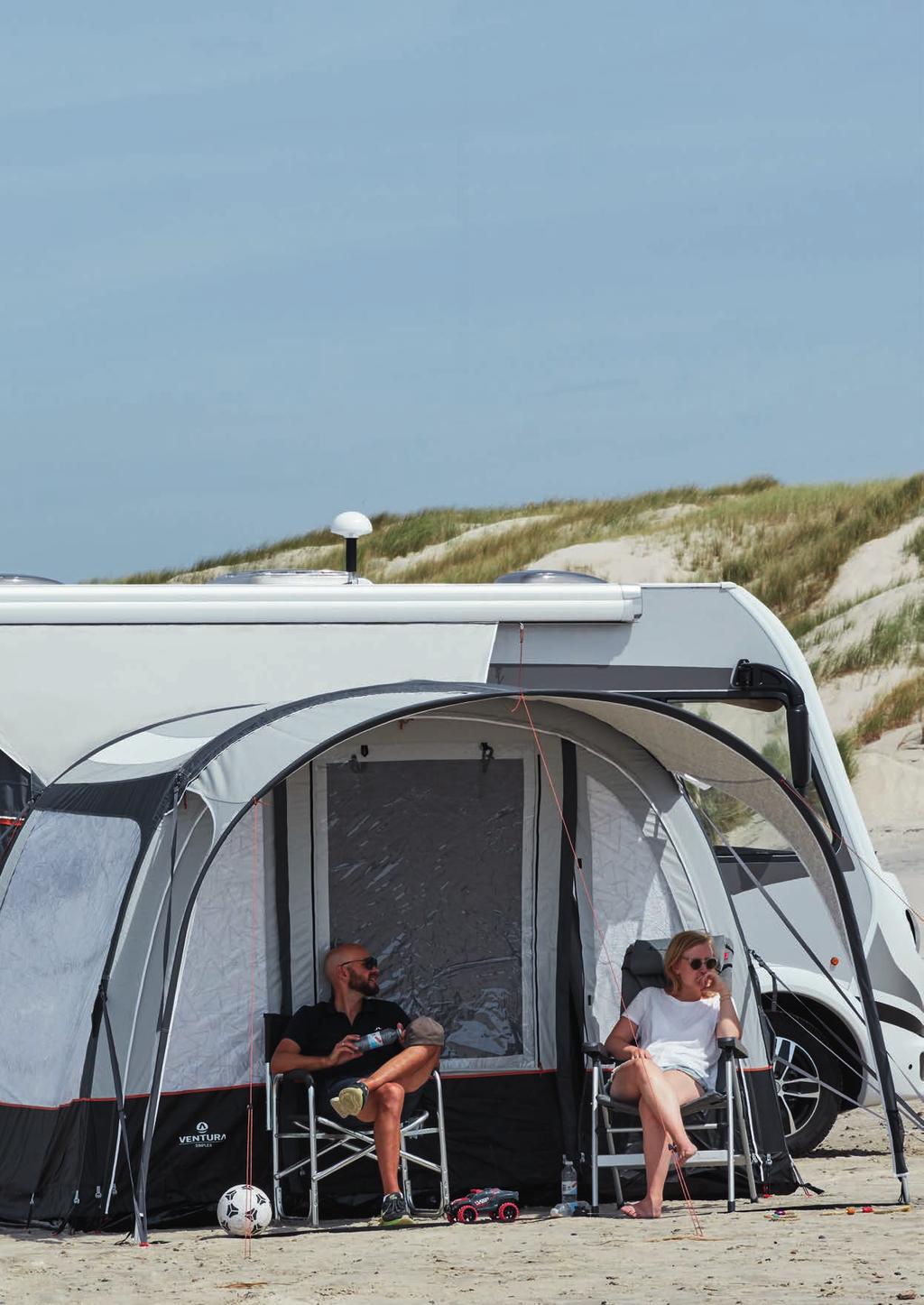Expand your outdoor space Our collection of awnings and accessories for motorhomes and campervans celebrates the great outdoors.