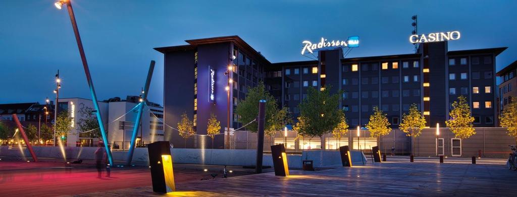 4.1.1 Radisson Blu Limfjord Hotel (Headquarter Hotel)**** Near to the airport and still in the heart of the city, the Radisson Blu Limfjord Hotel in Aalborg is your gateway to all the city s hotspots.