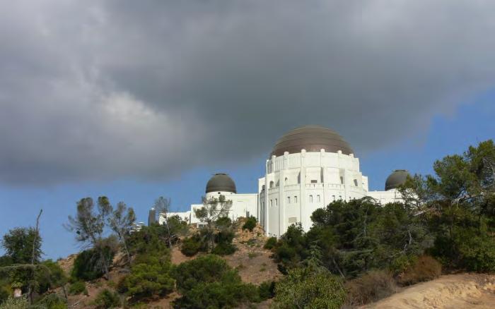 closed, but enjoy exterior exhibits and views. California native landscape hike down to lunch (or take bus down) http://www.griffithobservatory.