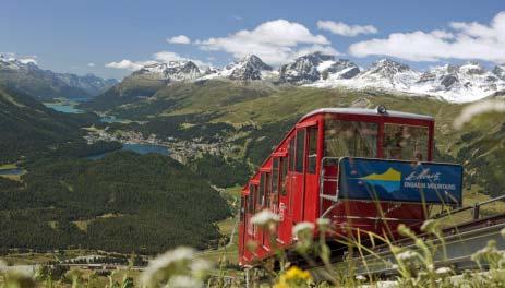 Program Thursday, October 4 th Individual arrival in St. Moritz / Pontresina Guided sightseeing tour of St.