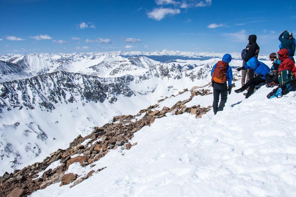 Advanced: Quandary Peak (14,265 feet) via East Ridge, Tenmile Range Mileage: 6.