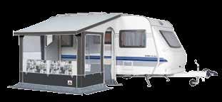 Height: To fit caravans from 235-255 cm in height Sizes: Size 1: 200 x 200 cm Size 2: 250 x 200 cm Size 3: 300 x 200 cm Roof beading: Size 1: Width 200 cm + 2 x 20 cm Size 2: Width 250 cm + 2 x 20 cm