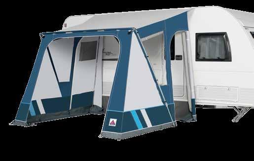 Mistral All Season Charcoal MISTRAL ALL SEASON Height: Designed to fit caravans from 235-255 cm in height Size: depth 240 cm, width 300 cm Roof beading: Width 250 cm + 2 x 20 cm Roof and wall