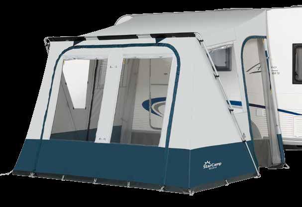 MISTRAL RIPSTOP Height: Designed to fit caravans from 235-255 cm in height Size: depth 240 cm, width 300 cm Roof beading: Width 250 cm + 2 x 20 cm Roof and wall material: Extra strong quality