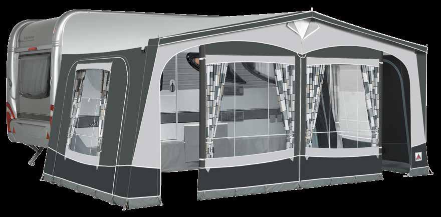Garda 240 & Garda 240 De Luxe Elegant and practical in design The Garda 240, Garda 240 De Luxe and Garda XL270 are the three models that make up this exciting range of awnings produced by Dorema.