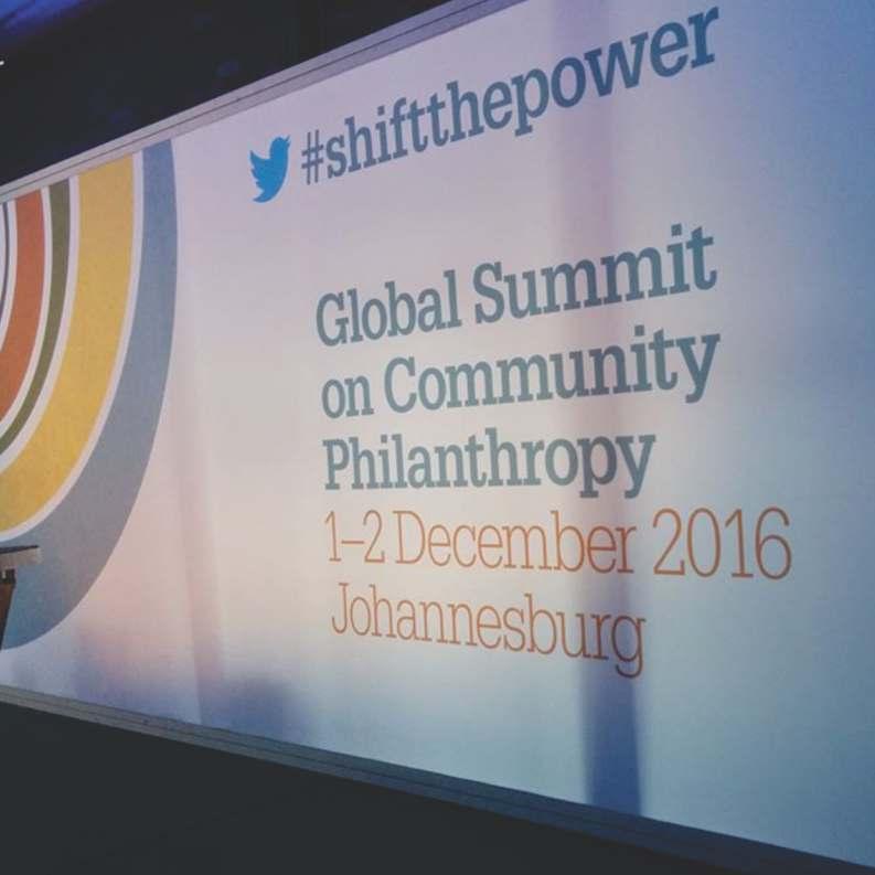 FIQ presents its work with communities at the first Global Summit for Community Philanthropy On the eve of our most remarkable event FIDES 2016 to