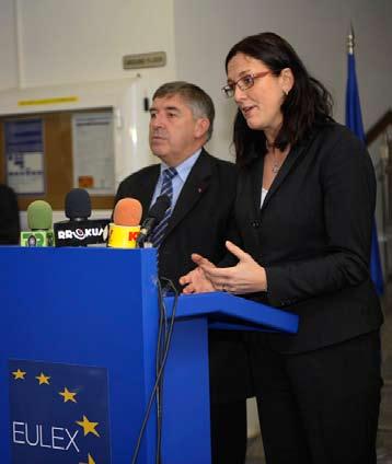 On 14 June, European Commissioner for Home Affairs Cecilia Malmström handed over the roadmap for visa liberalisation to the Kosovo authorities.