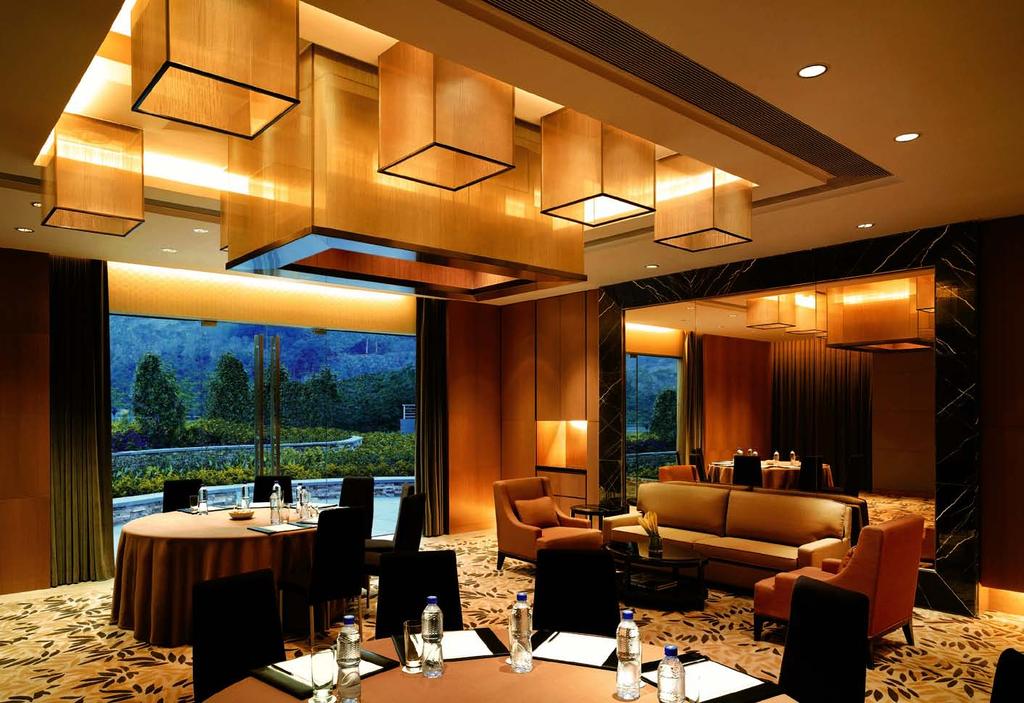 MEETINGS & EVENT VENUES As an urban resort in Hong Kong, Hyatt Regency Hong Kong, Sha Tin offers a diverse selection of indoor and outdoor event venues, enabling guests to immerse themselves in total