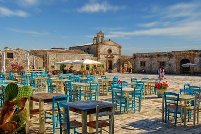 Move to the beautiful town of Noto, one more great expression of the Sicilian Baroque style.