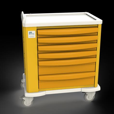 MMSlog MULTIFUNCTIONAL TROLLEY BODY The MMSlog Multifunctional Trolley with standardised dimensions in accordance with ISO 3394 is suitable for the storage and distribution of consumables/sanitary
