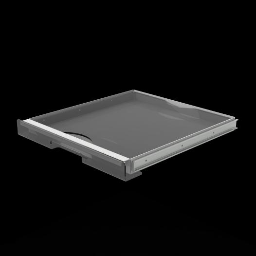 ACCESSORIES ON THE SIDES OF THE TROLLEY MC021000100 LATERAL TILTING BOX The LATERAL TILTING BOX is made in 4 mm.