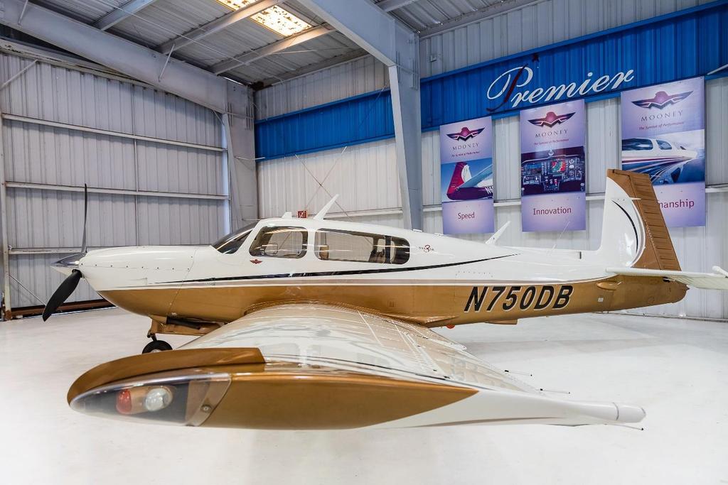 EXTERIOR SUPERB CONDITION- ALWAYS HANGARED AND KEPT WAXED CONTRAIL WHITE