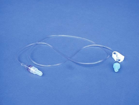 #0121-24 (B) 046533 Each Mic Bolus Extension Jejunal For use with Mic Gastrostomy, bolus gastrostomy, peg, jejunal, gastro-enteric, and transgastric-jejunal feeding tubes, DEHP-Free formulation, 6"
