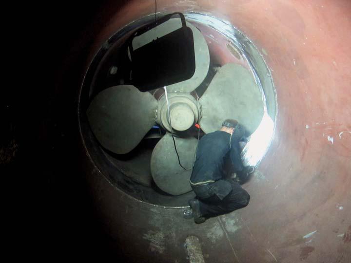 Normal commercial activities can therefore continue without disruption. This article gives an overview of some of the more important recent bow thruster repairs carried out by Hydrex.