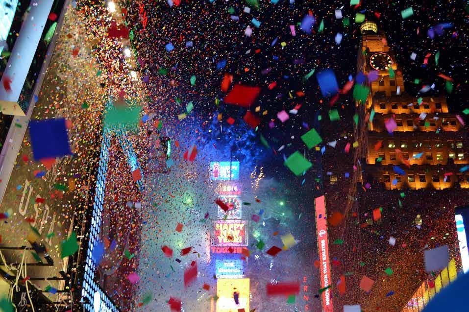 Capodanno a Times Square Foto di gigi_nyc da Flickr CC http://bit.