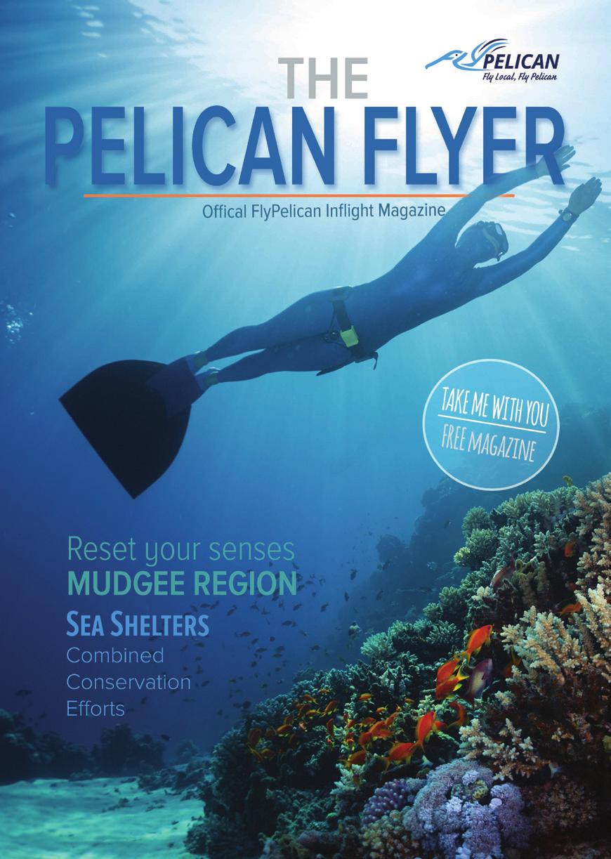 The Pelican Flyer Magazine is not only a great source of in-flight entertainment but it seeks to provide passengers who fly between destinations an up-to-date source of information.