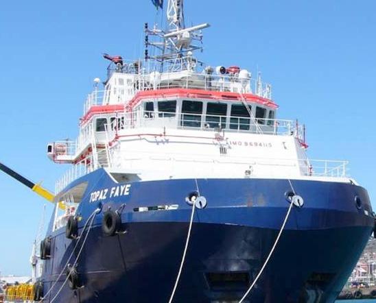 Dodds) will be relocating from the North Sea to South Africa in early May to undertake a four-month charter with Total.