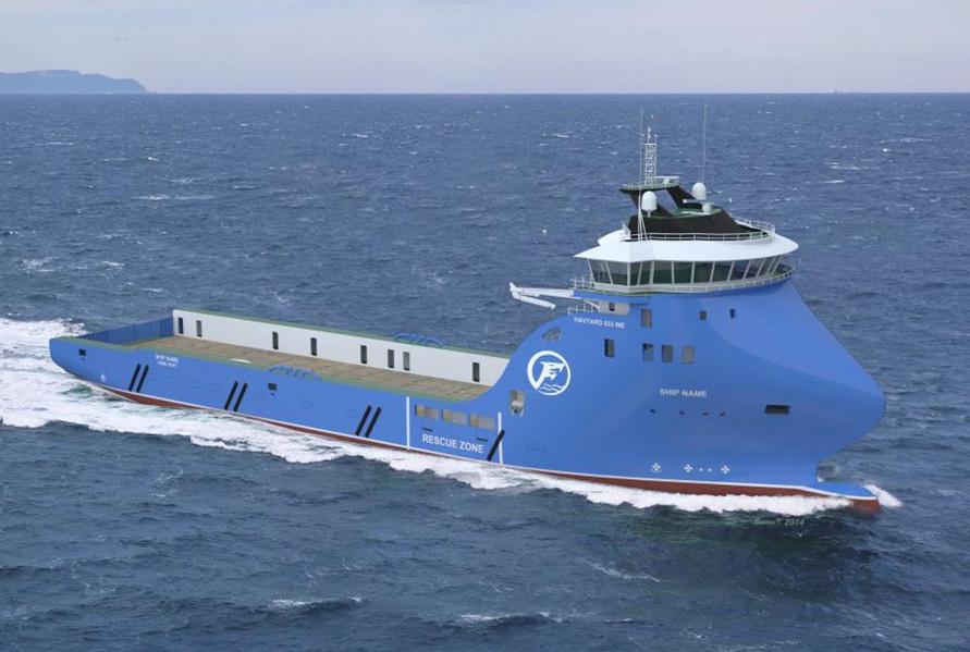 Meanwhile, the COSCO (Dalian) Shipyard has secured a contract from an unnamed Asian company to build four Emergency Response / Rescue / Field Support Vessels.