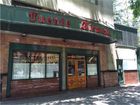 8 Fuente Alemana - Pedro de Valdivia 210 With a long standing tradition, this is one of the most famous joints for sandwiches on the city.