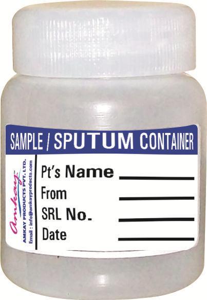 Sputum / Sample Container The sputum containers that we manufacture are made of fine quality material.