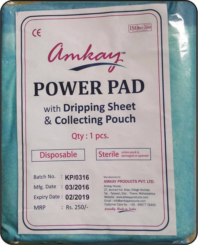 Kelly s Pad We offer best quality of Power Pad with Dripping Sheet