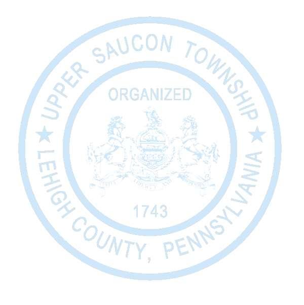 MINUTES Upper Saucon Township Board of Supervisors Regular Meeting Monday, November 10, 2014 6:30 P.M. Members Present: Members Absent: Staff Attending: Stephen Wagner, Chairman Dennis E.