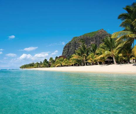 SET AGAINST THE BREATH-TAKING BACKDROP OF THE MAJESTIC LE MORNE PEAK, LUX* LE MORNE IS A TRANQUIL AND ELEGANT BEACH RETREAT On the sunset side of Mauritius, LUX* Le Morne is poised at the very edge