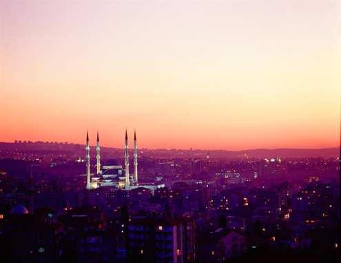 ANKARA Population: 4.965.542 Area: 2.516 km² Ankara is the capital of Turkey, second largest city after Istanbul.