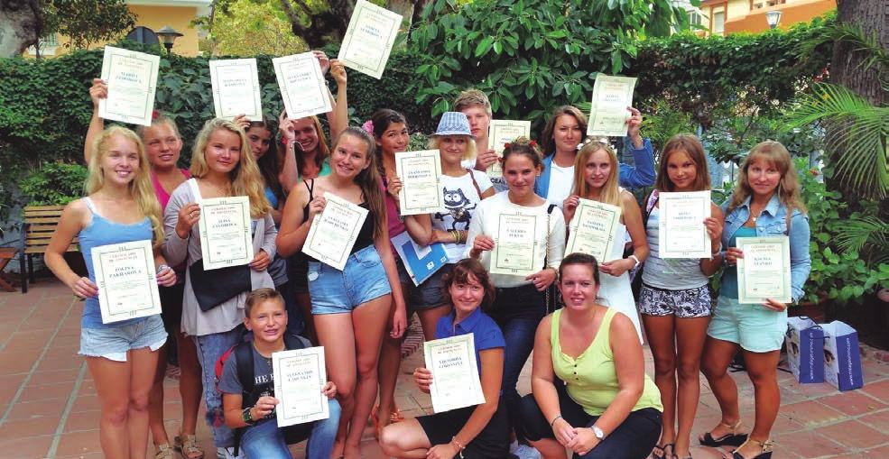 SPANISH COURSES Program Characteristics FOR GROUPS NEW COURSE Personalized courses for groups of students of all ages, which combine Spanish teaching in the classroom with activities and excursions.