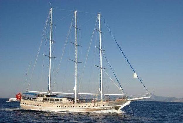 1.2 The Course of the Accident Picture 2: Kayhan-9 At 11:00 on 28 July 2010, the commercial yacht KAYHAN-9, which is registered to the port of Izmir, was on her passage from Marmaris port to the port