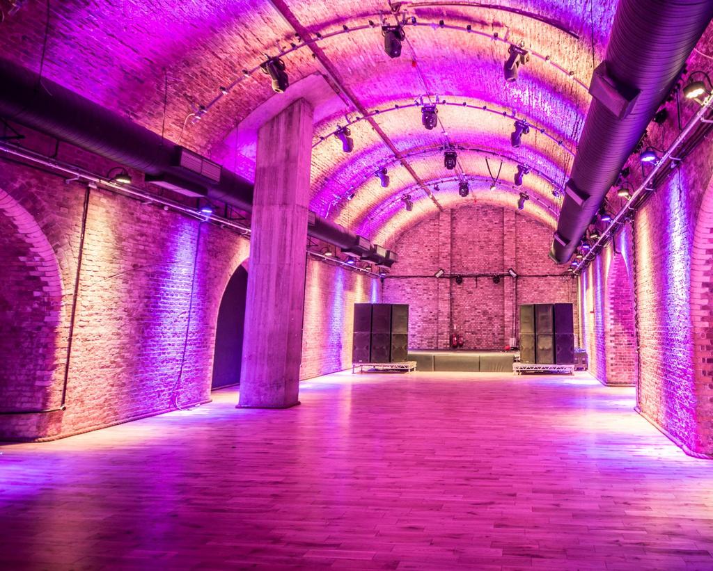 THE VENUE Located in the heart of London, underneath Cannon Bridge Station, The Steel Yard has been extensively refurbished into an impressive venue space and offers a new experience to the corporate