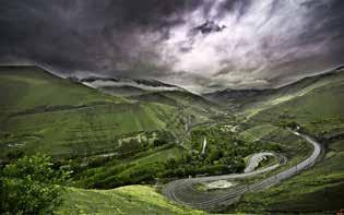11-13). Figure 9. The Spectacular Chalous Road in the Summer (http://karimkhanzand.