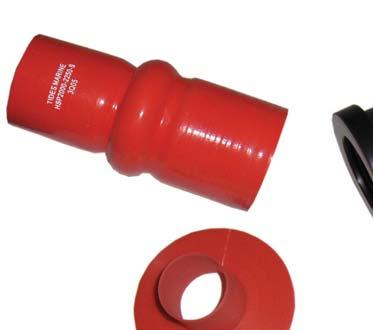 PRODUCT OVERVIEW The shaft seal was designed for smaller, single-engine vessels with stainless steel propeller shafts.