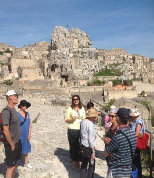 Page 6 Day 9 Wednesday 25 September Morning walking tour of the treasures of Matera