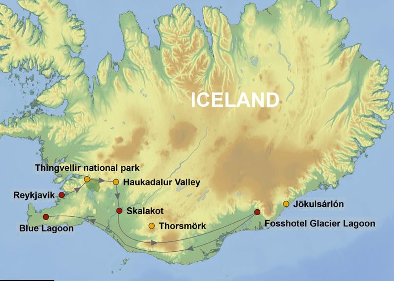 TOUR INFORMATION INTRODUCTION Iceland is a land of cinematic beauty blessed with a dramatic range of landscapes: think immense glaciers, black-sand beaches, pristine wilderness to wiggling fjords,