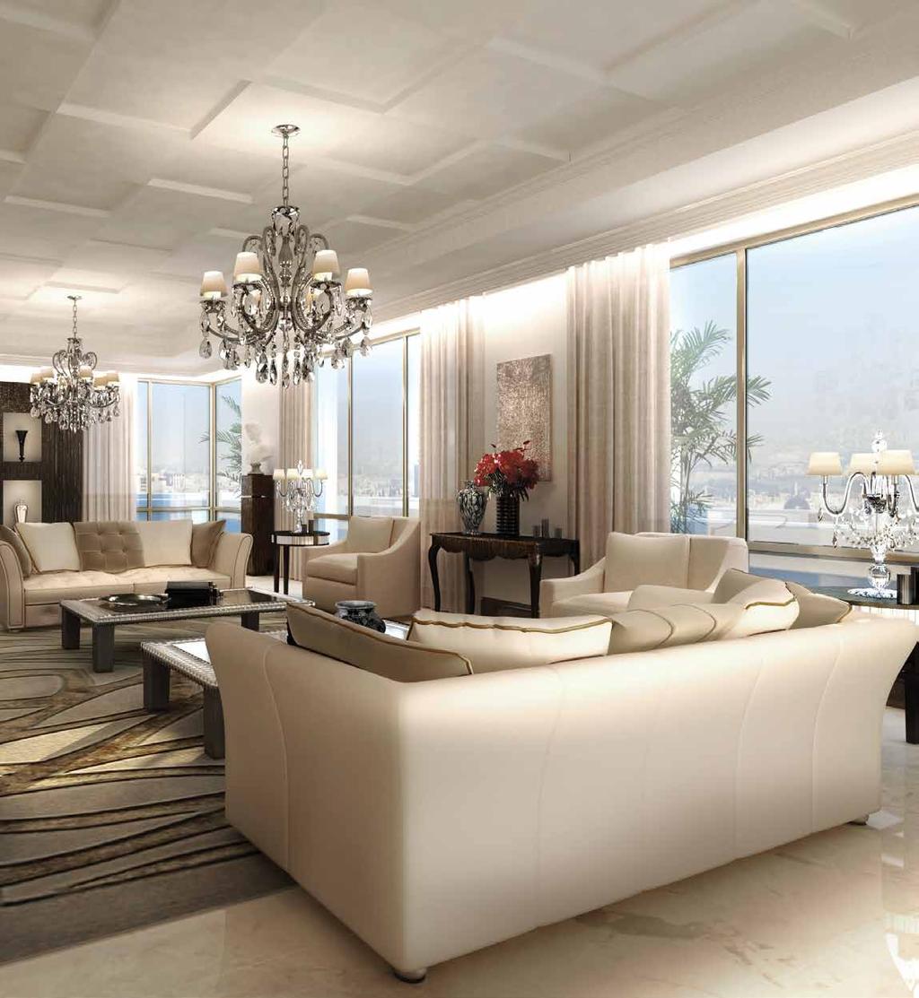 AN INVITING RETREAT The Residences at The St. Regis Amman have been carefully conceived to form a lasting impression.