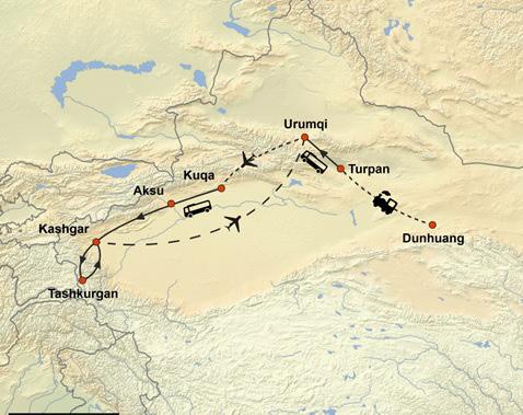 TOUR INFORMATION INTRODUCTION The very mention of the Silk Road evokes a sense of romance and remoteness.