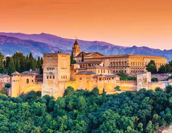 THE ALHAMBRA, GRANADA Accommodations Hotel Villa Real MADRID, SPAIN 2 NIGHTS Hotel Villa Real is a tasteful 5-star hotel located in the heart of Madrid in an ideal setting for exploring the city by