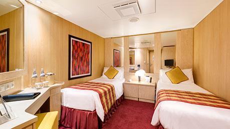 Your Choice of Staterooms Onboard: Interior Stateroom