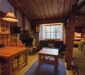 In Pyha you can opt to stay in a variety of accommodations from a contemporary apartment, to a traditional rustic log cabin or comfortable hotel