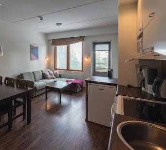 They also have a sauna, private facilities, drying cupboard, kitchenette and a lounge area