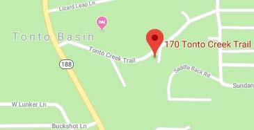 Tonto Basin Tonto Creek Trail 55+ RV Park Park #985497 Full hookups. 20/30/50 AMP. Back in sites. Patios.