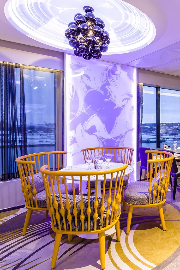Trendy restaurant concepts There is a number of restaurants on the new vessel, Viking Grace with differentiated concepts to meet the wishes of various target groups.